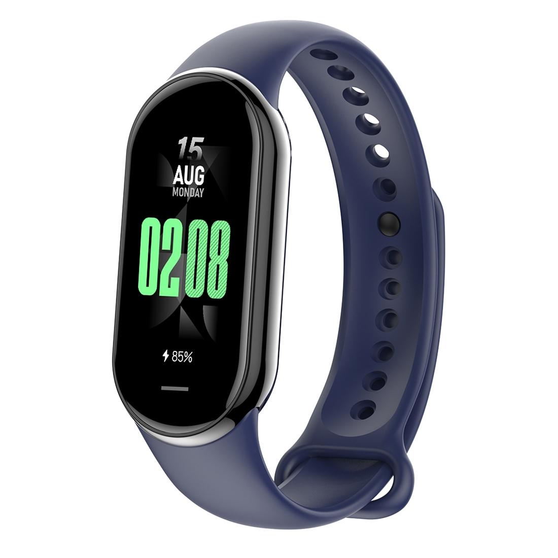 V562-B108703200AYS-202504252040-00 Waterproof Smart Watch With Heart Bp Oxygen And Sugar Monitoring - Ip68 - Blue - Image 1