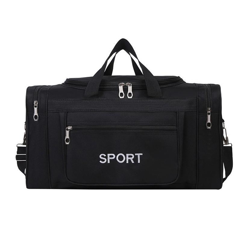V562-B1089253060DBT-202505191628-00 Large Capacity Shoulder Travel Bag - Black - Image 1