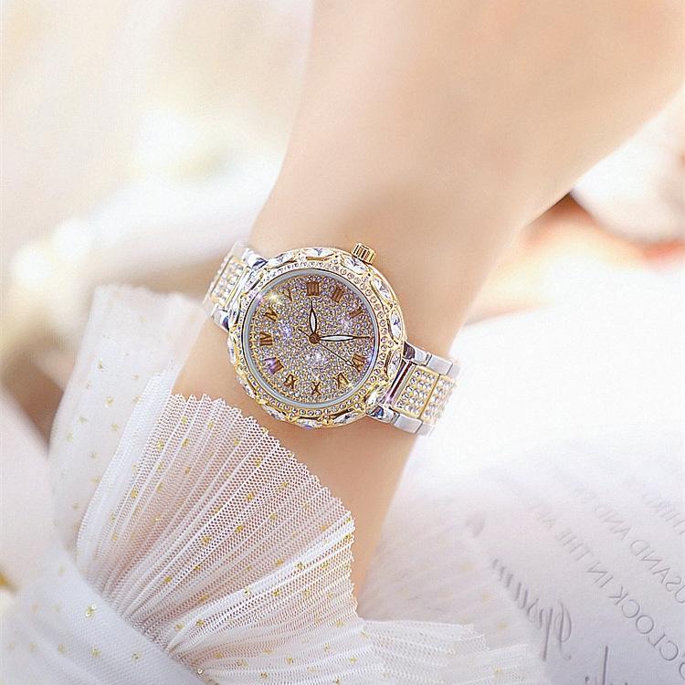 V562-B1096252060DBT-202504181121-02 Diamond Chain Watch for Women - Elegant and Timeless - Silver - Image 3