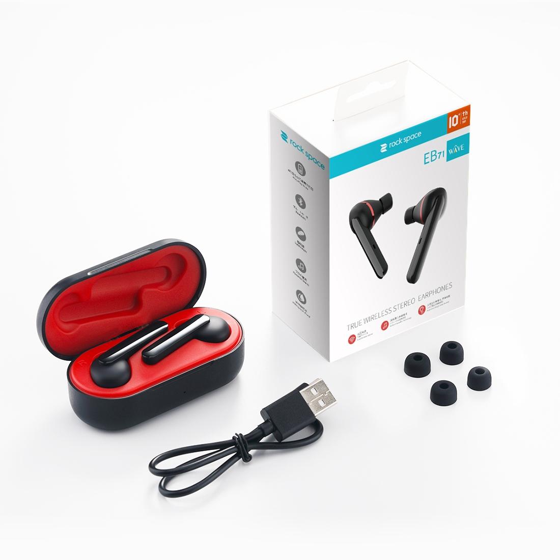 V562-B1295SXPI-202503062050-09 Waterproof Wireless Bluetooth Earphones - Stereo 5.0 - Black - Image 10