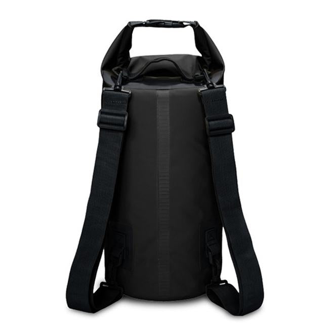 V562-B1585GO-202504251505-00 Waterproof Dual Shoulder Dry Bag 50L Capacity - Black - Image 1