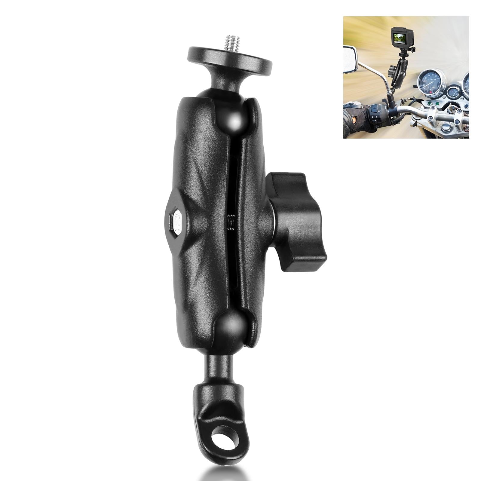 V562-B207UP-202503062210-00 Universal Motorcycle Camera Mount for Gopro and Action Cams - Image 1