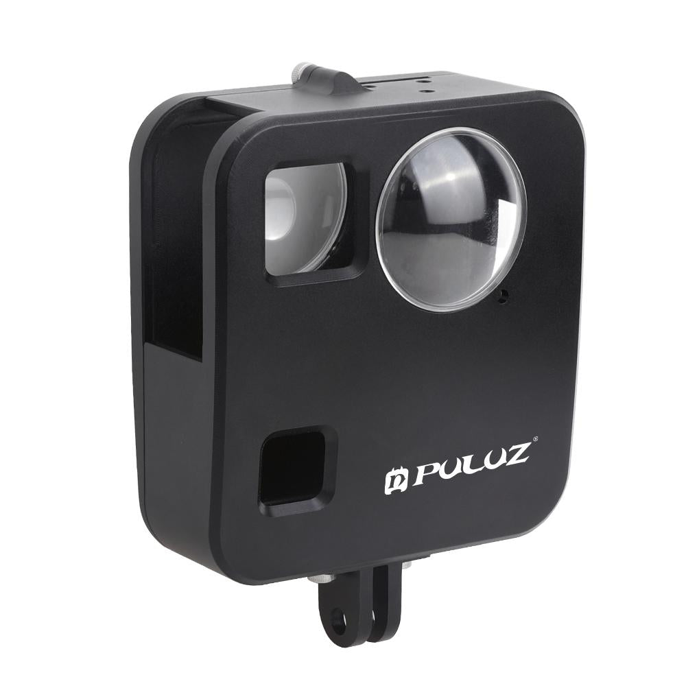 V562-B244UP-202503061835-02 Aluminum Alloy Protective Cage for Gopro Fusion with Mount and Lens Caps - Image 3