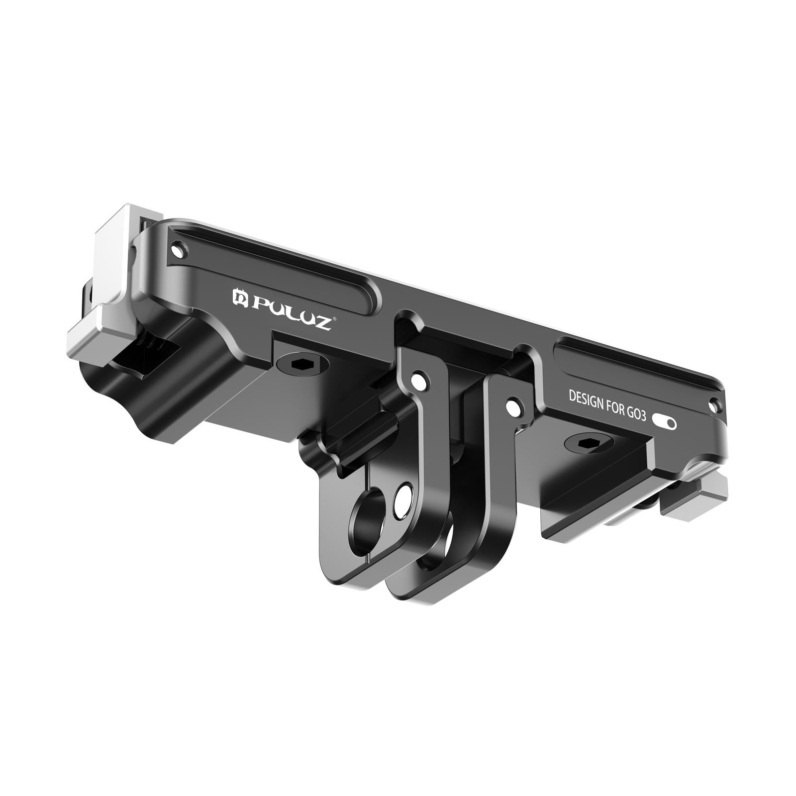 V562-B279UP-220407-02 Aluminum Alloy Quick Release Base for Insta360 Go3 - Magnetic Mount - Image 3