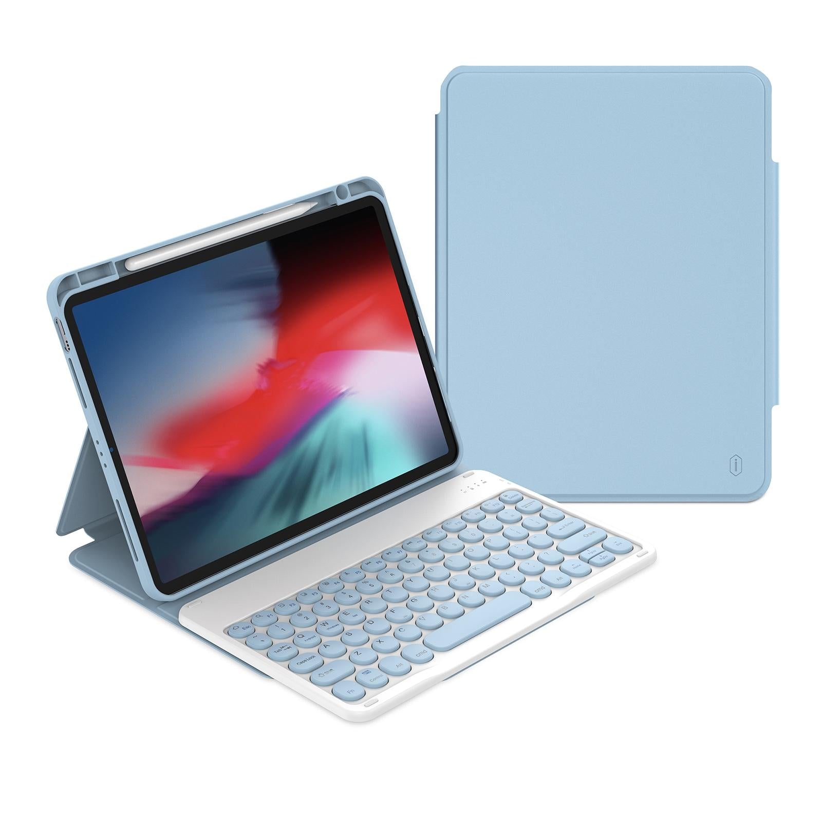 V562-B305171500ADE-202504291821-13 Detachable Keyboard Tablet Case With Magnetic Skin Feel - Pink - Image 14