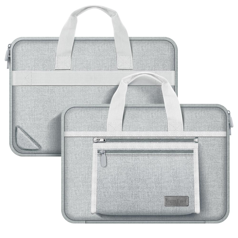 V562-B309467400ADE-202502282230-00 Portable Oxford Laptop Bag - Durable Fabric Multiple Colours - Grey - Image 1