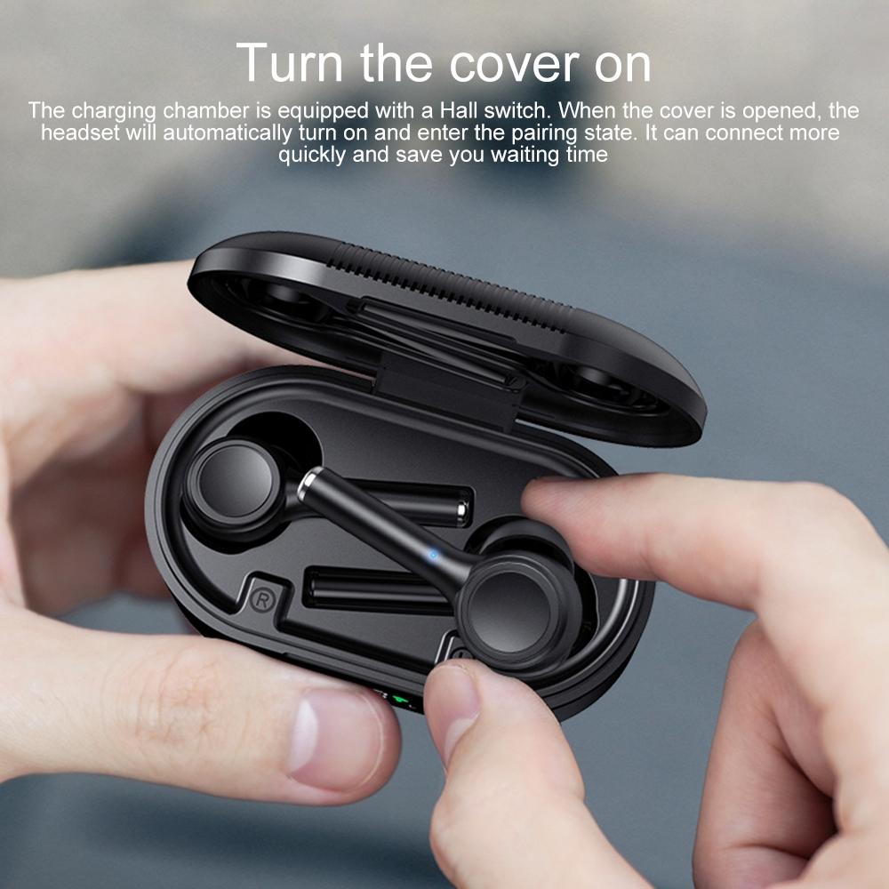 V562-B3180D6PI-202505222031-07 Wireless Bluetooth 5.0 Earphone with Digital Display and Noise Reduction - Black - Image 8