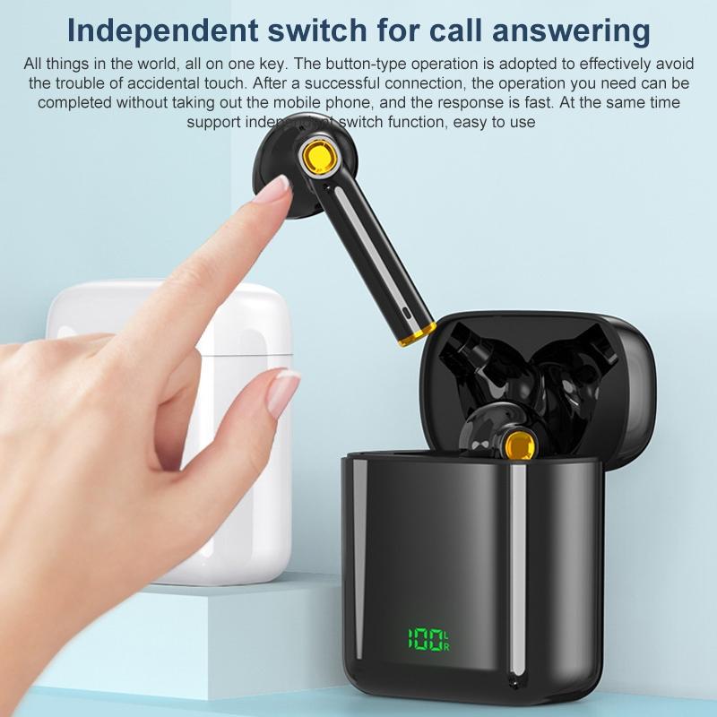 V562-B3381D6PI-202505261753-04 Waterproof Bluetooth Earphones with Digital Display - Black - Image 5