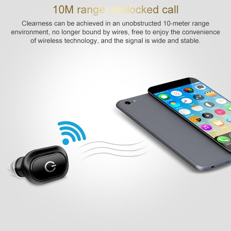 V562-B3480D6PI-202505261740-04 Wireless Bluetooth 5.0 Single In-ear Earphone - Black - Image 5