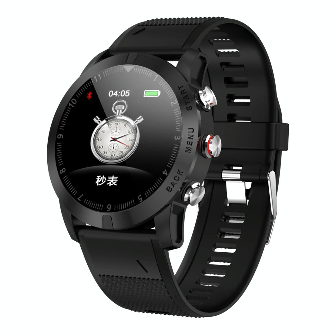 V562-B3640AC-202504252127-00 Waterproof Smart Bracelet With Call Reminder And Heart Rate Monitor - Ip68 - Black - Image 1