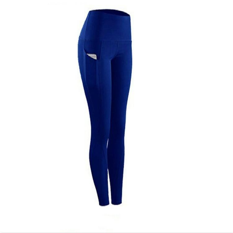 V562-B4006975140DBT-202503261959-00 High Waist Slim Sports Leggings Women Xl Size - Blue - Image 1