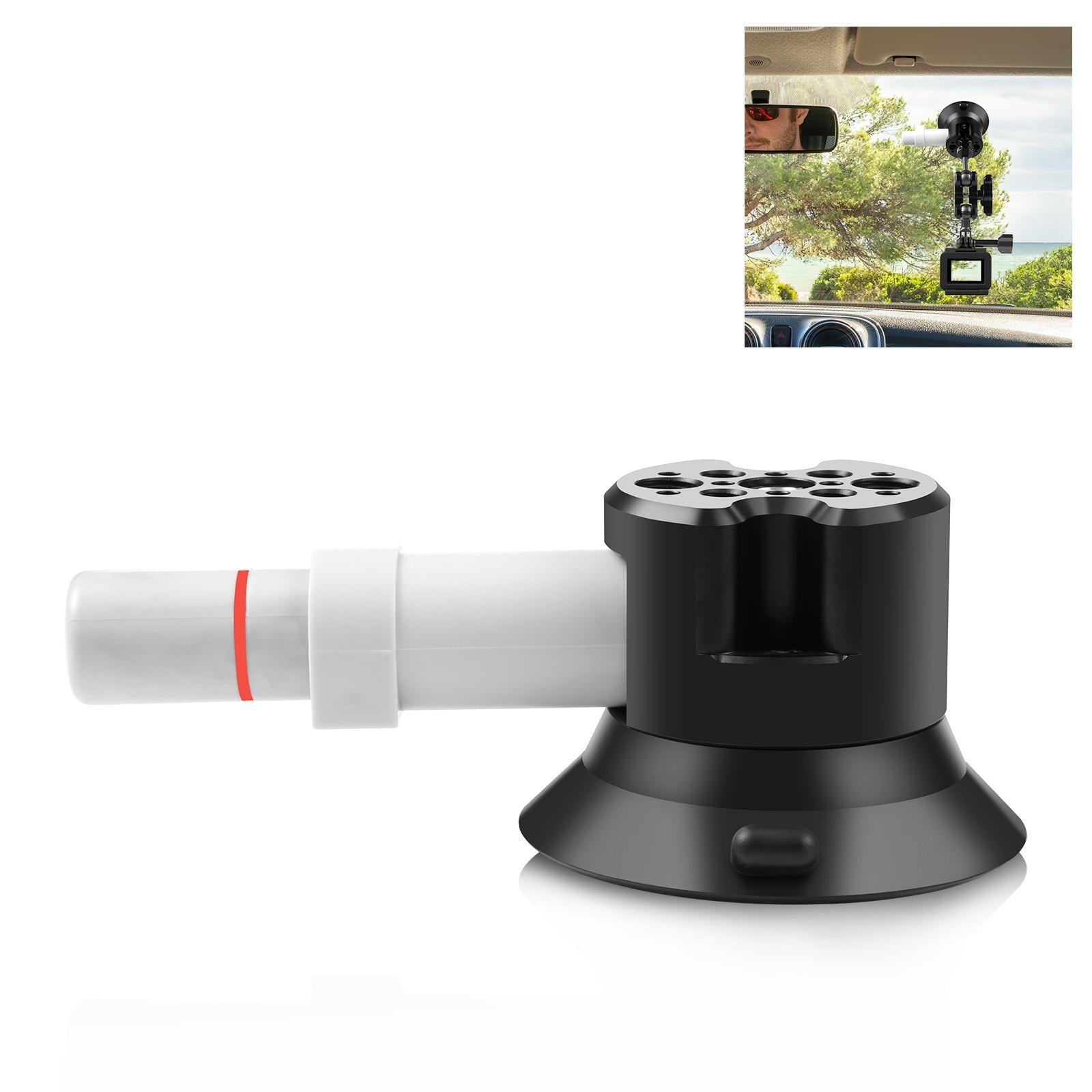 V562-B448UP-202502212305-01 Aluminum Alloy 3 Car Suction Cup Mount - Image 2