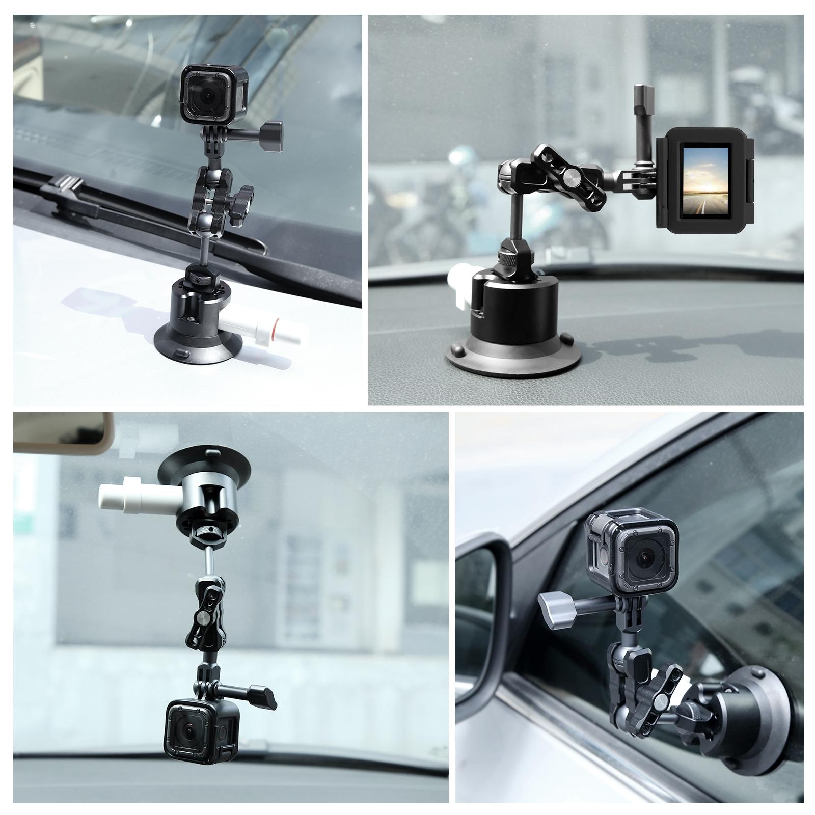 V562-B448UP-202502212305-07 Aluminum Alloy 3 Car Suction Cup Mount - Image 8