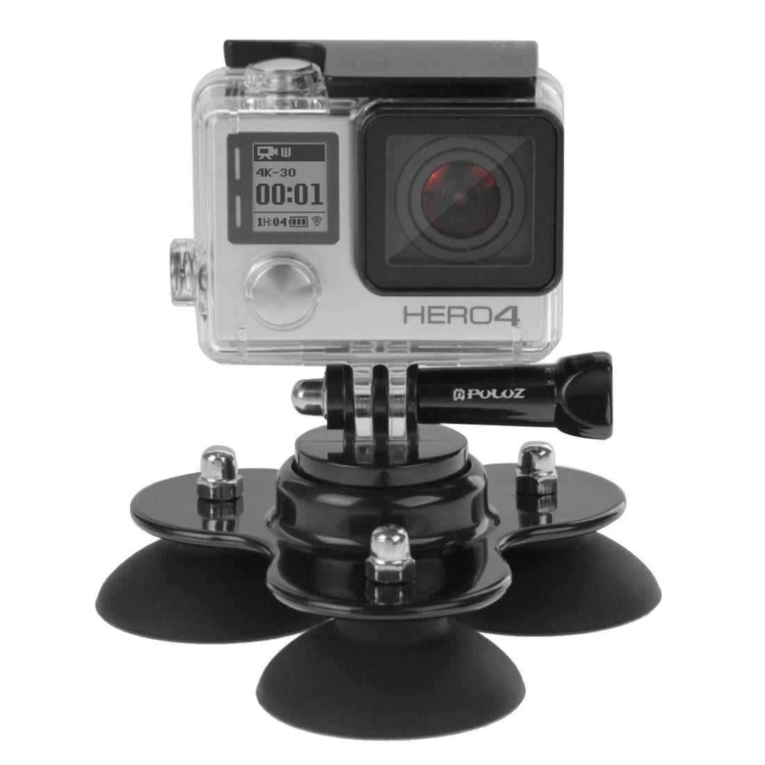 V562-B461UP-202503062105-00 Triangle Suction Cup Mount with Screw for Gopro Hero11 - Image 1