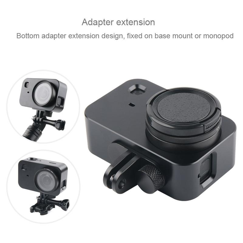 V562-B4741ACD-221091-04 Aluminum Alloy Protective Cage for Xiaomi Mijia Camera with Lens Cap and Screw - 37mm - Image 5