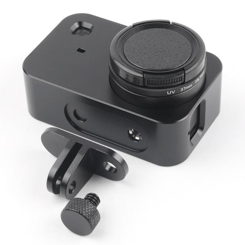 V562-B4741ACD-221091-10 Aluminum Alloy Protective Cage for Xiaomi Mijia Camera with Lens Cap and Screw - 37mm - Image 11