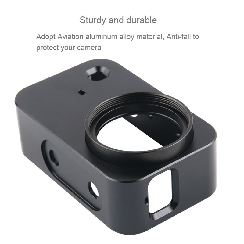 V562-B4741ACD-221091-12 Aluminum Alloy Protective Cage for Xiaomi Mijia Camera with Lens Cap and Screw - 37mm - Image 13
