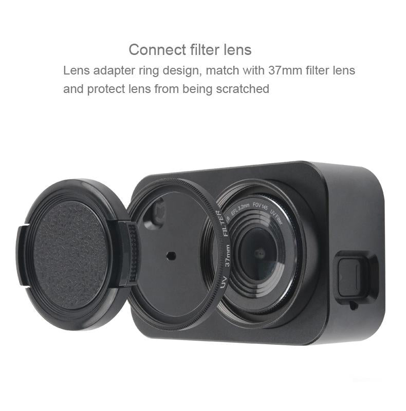 V562-B4741ACD-221091-13 Aluminum Alloy Protective Cage for Xiaomi Mijia Camera with Lens Cap and Screw - 37mm - Image 14