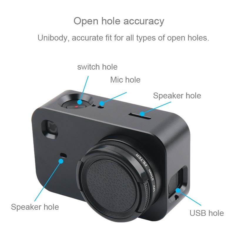 V562-B4741ACD-221091-14 Aluminum Alloy Protective Cage for Xiaomi Mijia Camera with Lens Cap and Screw - 37mm - Image 15