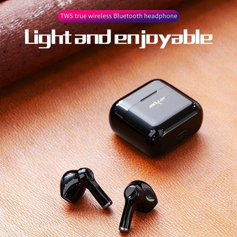 V562-B5370D6PI-202502241235-09 Wireless Bluetooth 5.0 Earbuds with Charging Case - T3 Tws - Black - Image 10