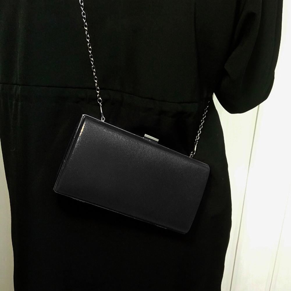 V562-B5692BCC-202503041245-00 Square Party Handbag For Women Elegant Crossbody Bag For Banquets And Events - Black - Image 1