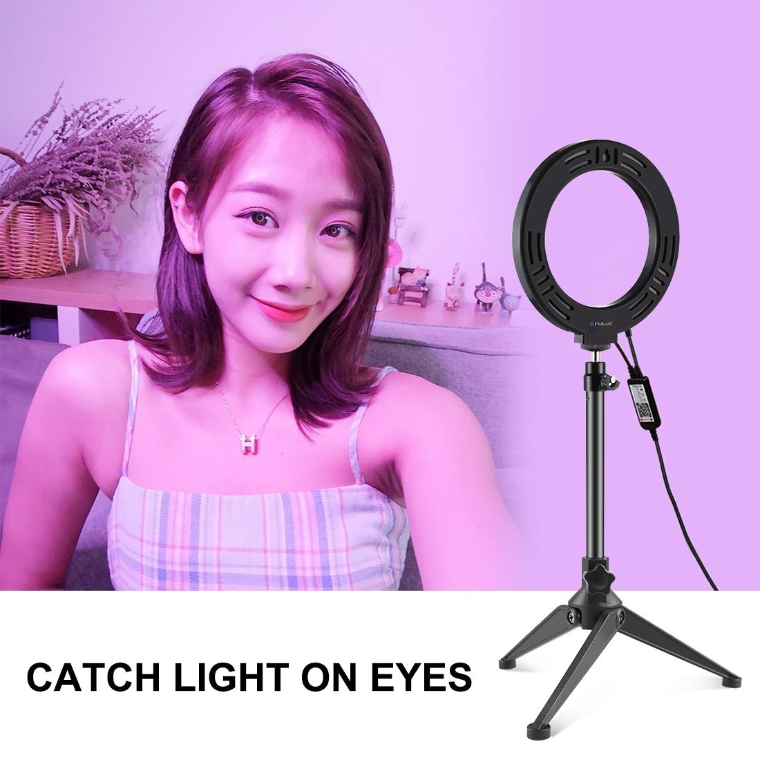 V562-B5703TKP-202502212115-03 6.2 Rgbw Led Ring Light with Tripod and Remote Control - Image 4