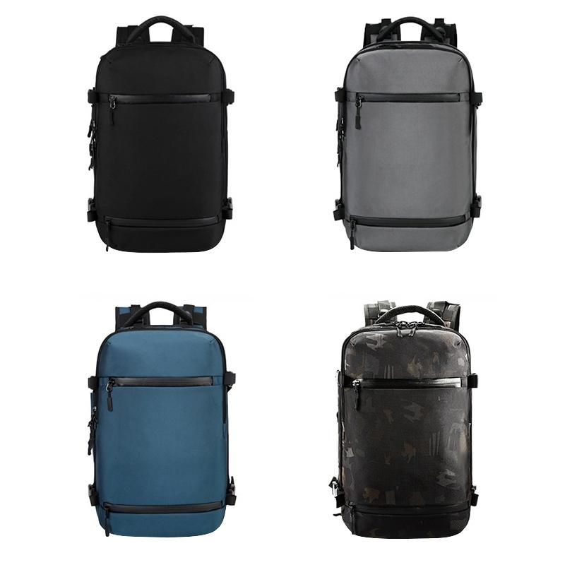 V562-B6129BCC-202505271312-02 20 Inch Waterproof Usb Shoulder Backpack - Black - Image 3