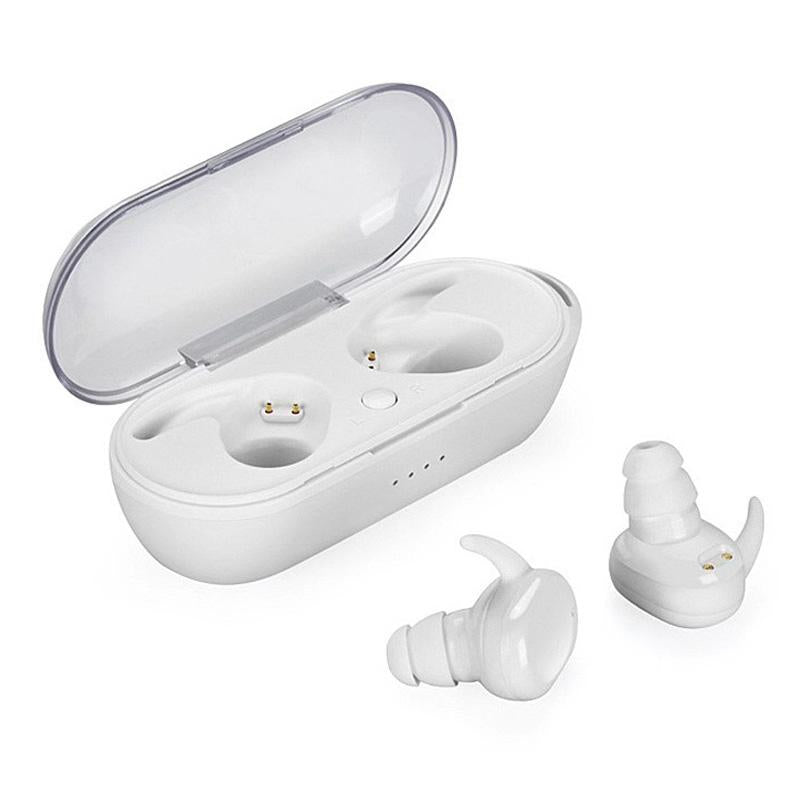 V562-B6450D6PI-202505222042-01 Waterproof Touch Wireless Bluetooth Earphones + Charging Box - Black - Image 2