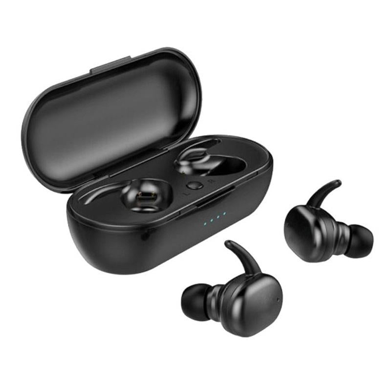 V562-B6450D6PI-202505222042-10 Waterproof Touch Wireless Bluetooth Earphones + Charging Box - Black - Image 11