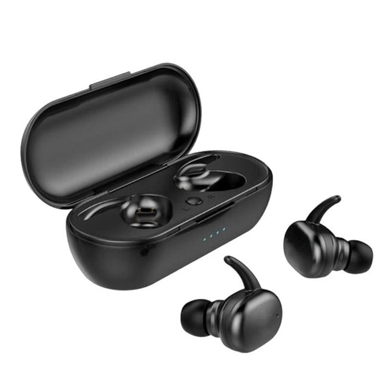 V562-B6450D6PI-202505222042-11 Waterproof Touch Wireless Bluetooth Earphones + Charging Box - Black - Image 12