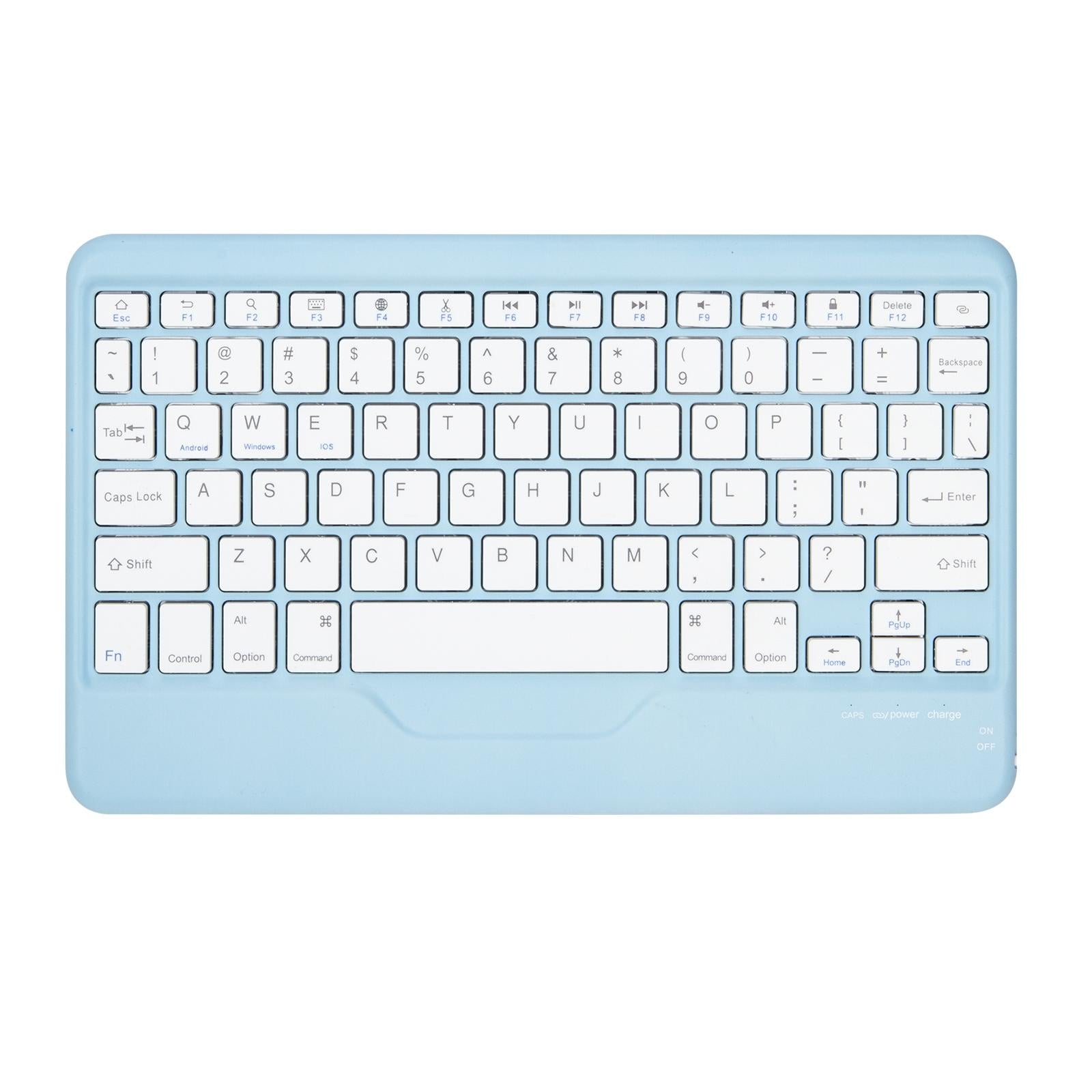 V562-B6830ORPI-202504291912-04 Bluetooth Keyboard Leather Tablet Case With Pen Slot - Black - Image 5