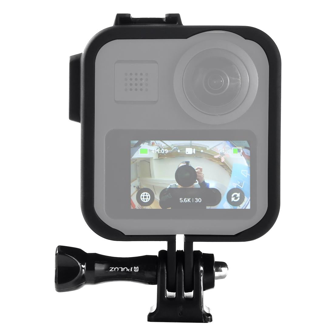 V562-B764UP-202502212110-00 Shockproof Side Frame Mount for Gopro Max with Base and Screw - Image 1