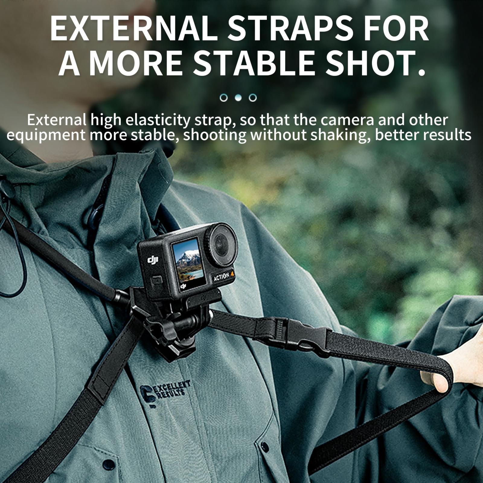 V562-B7983ACD-202503062135-05 Adjustable Neck Vlog Bracket for Dji Gopro Insta360 Action Cameras and Smartphones - Image 6