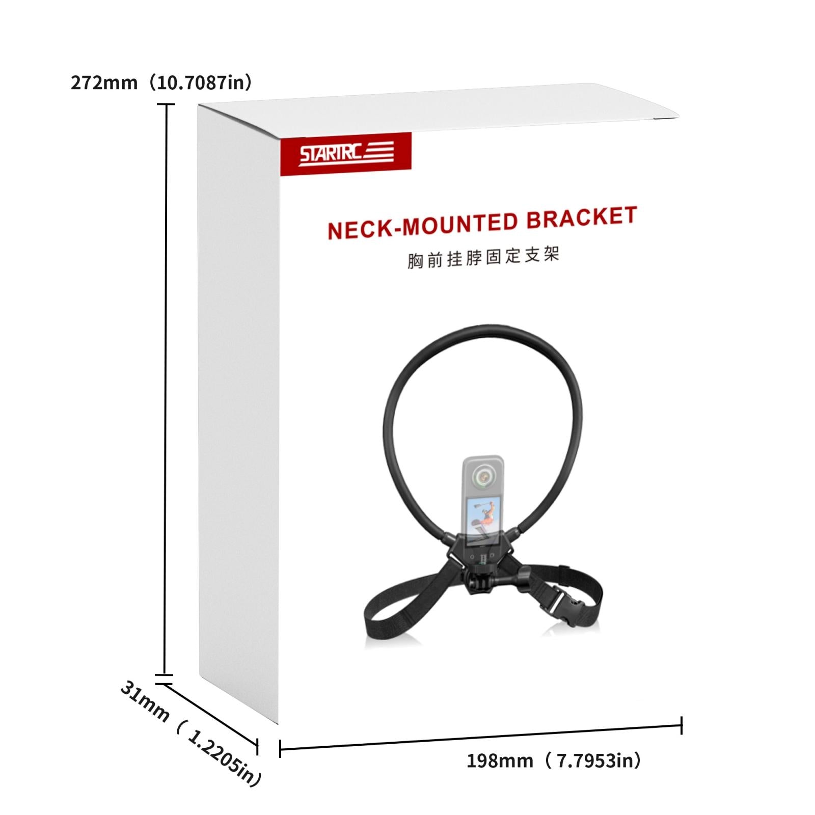 V562-B7983ACD-202503062135-08 Adjustable Neck Vlog Bracket for Dji Gopro Insta360 Action Cameras and Smartphones - Image 9