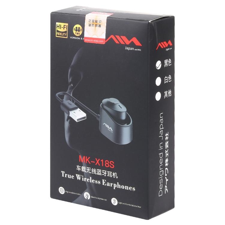 V562-B8080D6PI-226158-03 Wireless Bluetooth Earphone with Charging Box - Single - Black - Image 4