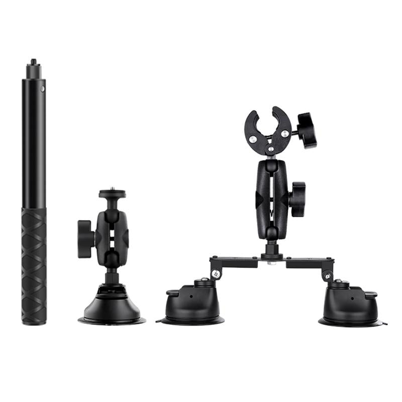 V562-B8194ACD-202502212250-00 Selfie Stick Kit with Dual Leg and Single Suction Cups - Image 1