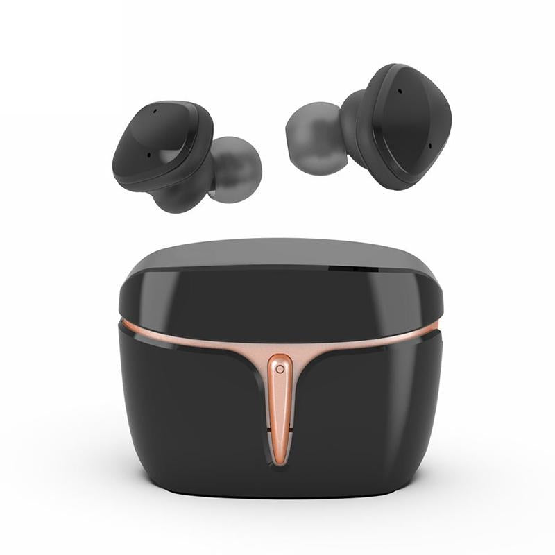 V562-B8211D6PI-202505222005-01 Waterproof True Wireless Bluetooth Earphones - Sports 5.0 - Black - Image 2