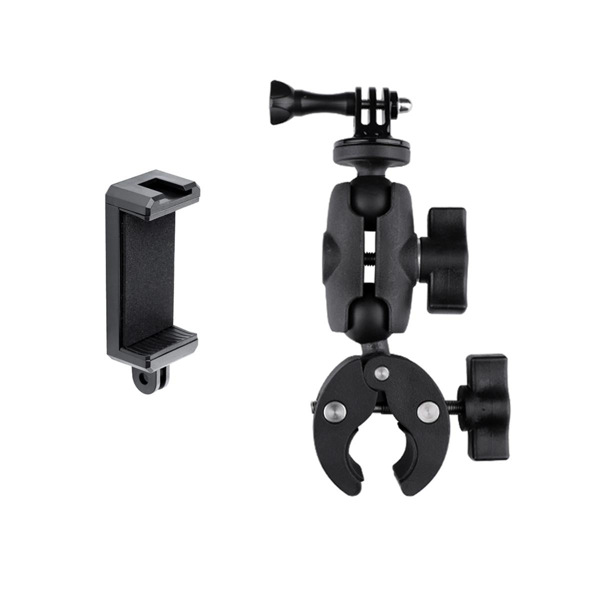 V562-B8591ACD-202503062020-02 Adjustable Action Camera Clamp with 360 Rotation and Phone Holder - Image 3