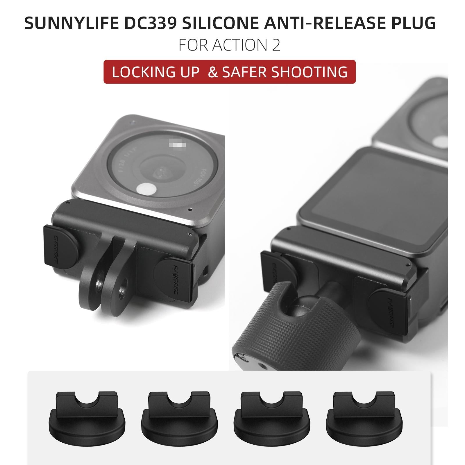 V562-B8640POD-202502212346-03 4-piece Silicone Anti-release Plugs for Dji Action 2 - Image 4