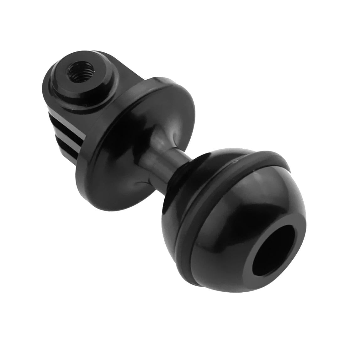 V562-B942UP-222049-02 Aluminum Ball Head Adapter for Gopro Insta360 Dji Action Cameras - 2.5cm Diameter - Black - Image 3
