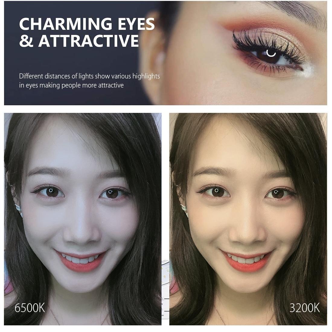 V562-B9503TKP-202503061905-09 6.2 Led Ring Light with Usb 3 Modes Dimmable Vlogging Photography Video Pocket Tripod Mount Cold Shoe Ball Head Black - Image 10