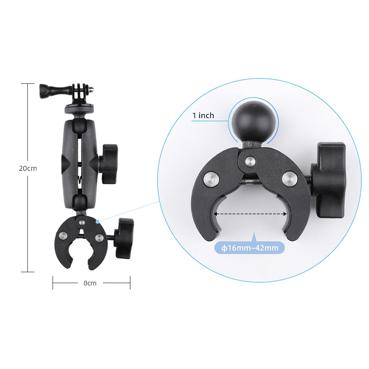 V562-B9591ACD-202503031335-03 Adjustable 360 Degree Action Camera Clamp Holder - Extended Version - Image 4