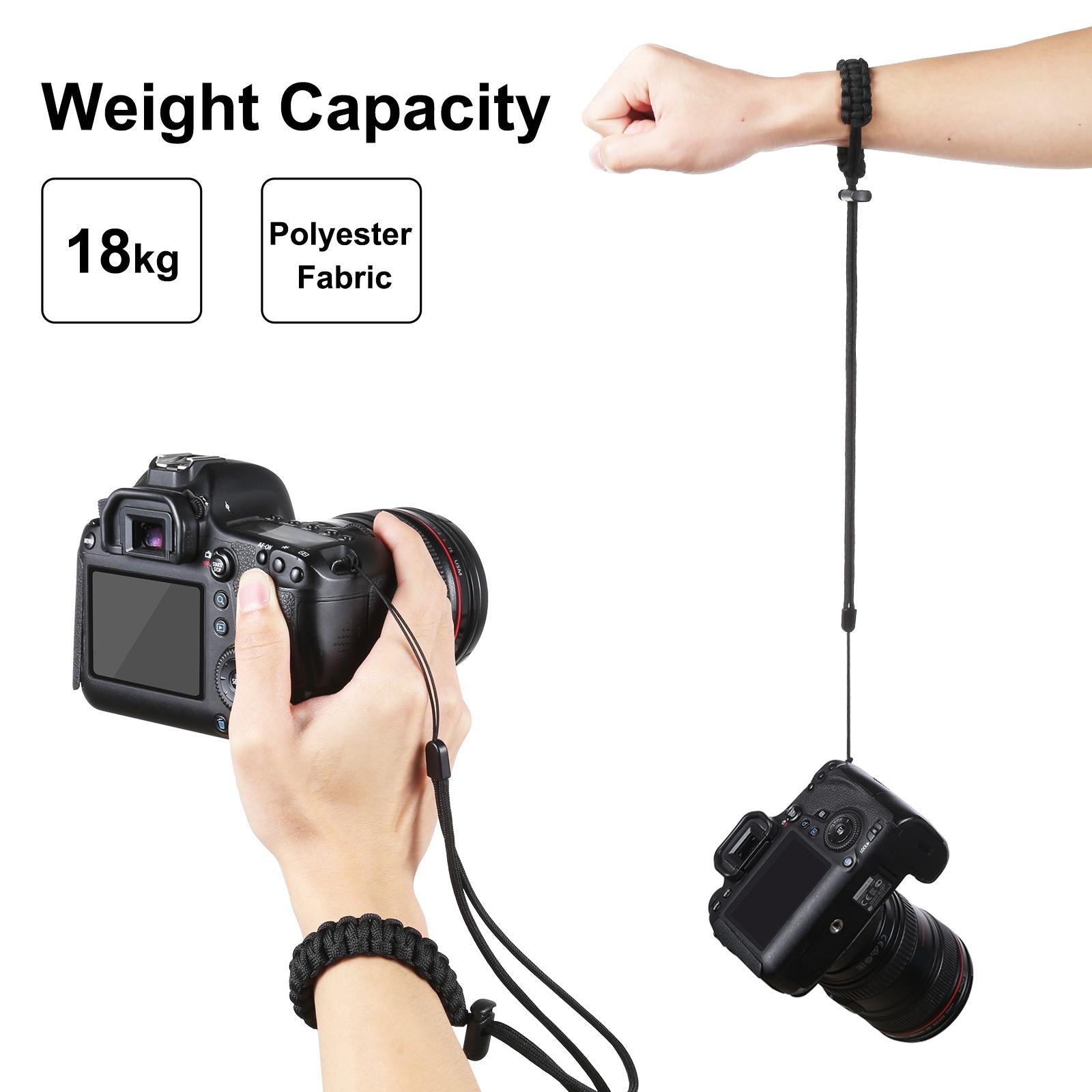 V562-B965UP-202503051212-04 Adjustable Anti-lost Camera Wrist Strap - Braided Sport - Image 5