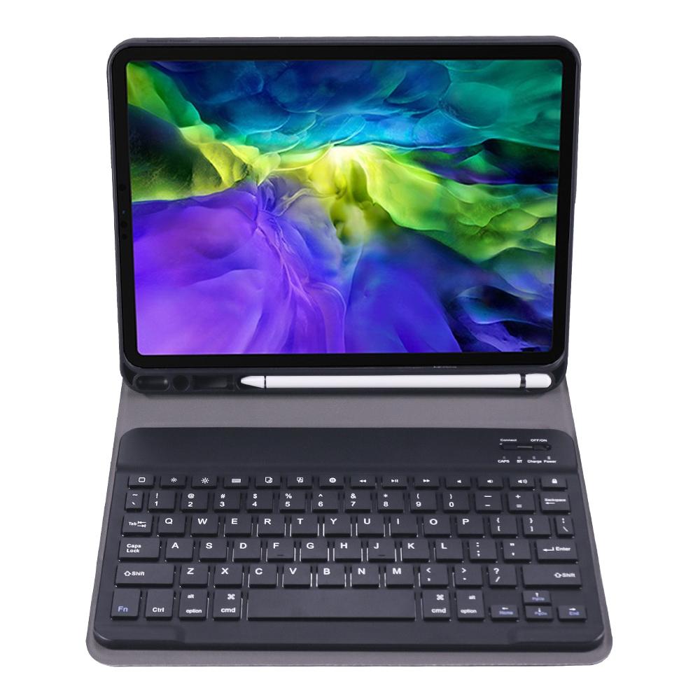 V562-B9877ORPI-202504291825-02 Detachable Bluetooth Keyboard Tablet Case For Ipad Pro 11 With Pen Slot & Holder - Ultra-Thin 2020 - Black - Image 3