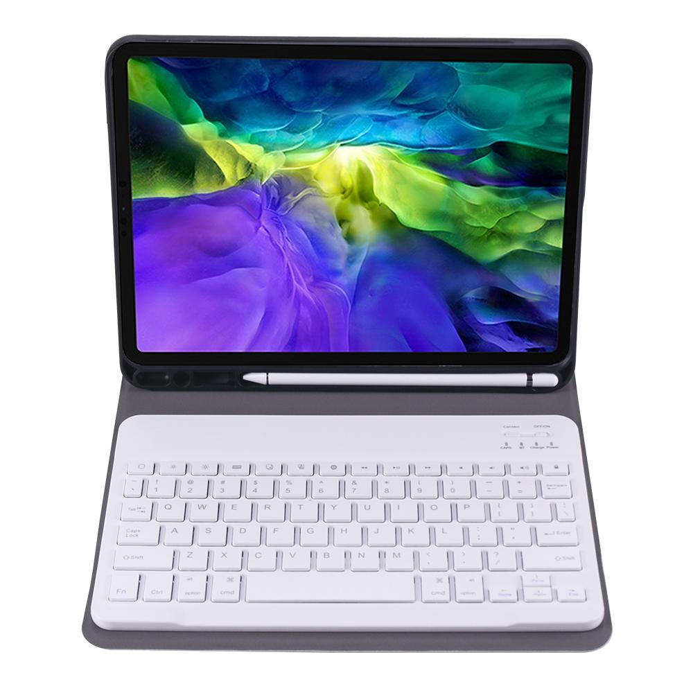 V562-B9877ORPI-202504291825-12 Detachable Bluetooth Keyboard Tablet Case For Ipad Pro 11 With Pen Slot & Holder - Ultra-Thin 2020 - Black - Image 13