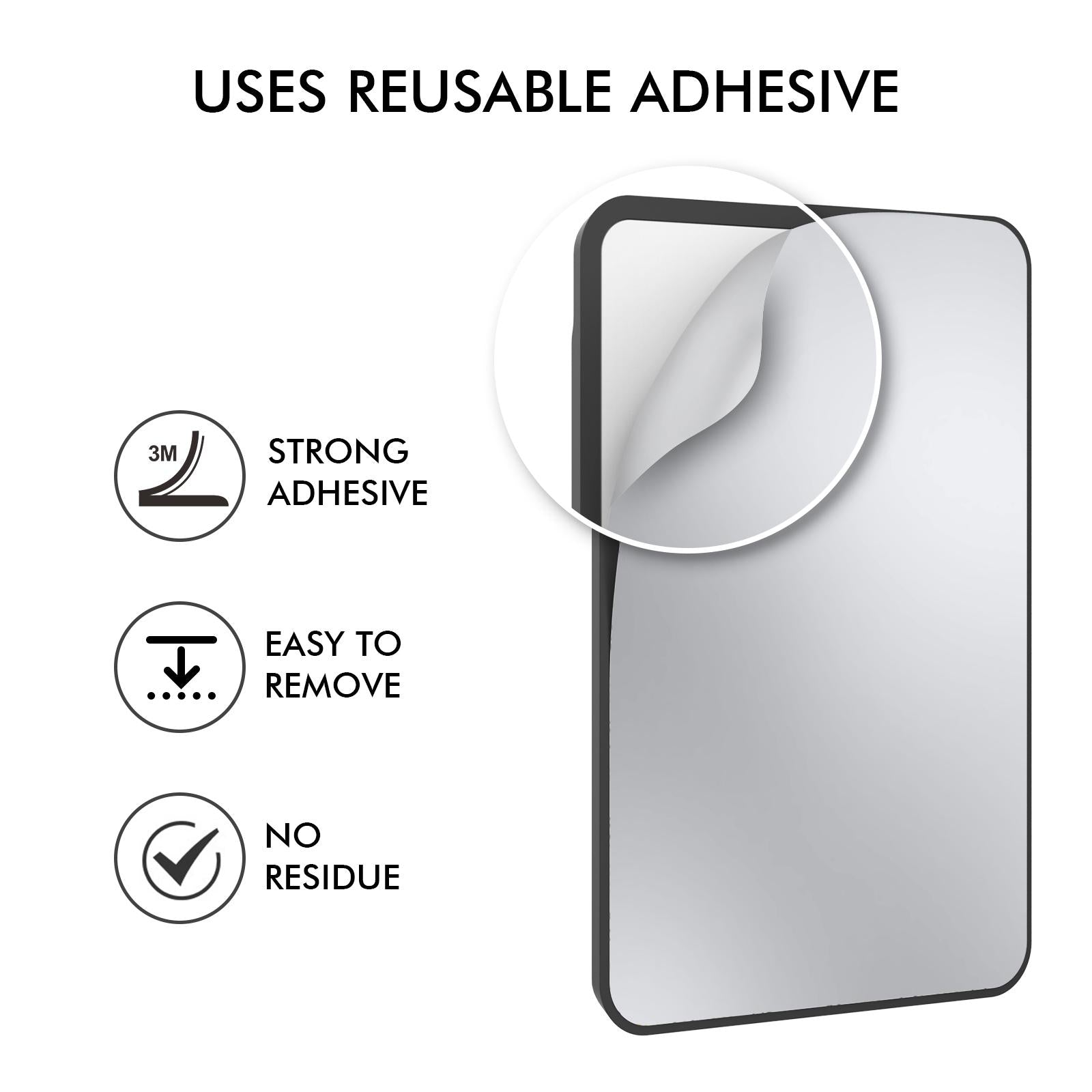 V562-C1019393060DBT-202503281930-02 Universal Adhesive Silicone Card Case For Mobile Phones - Pink - Image 3
