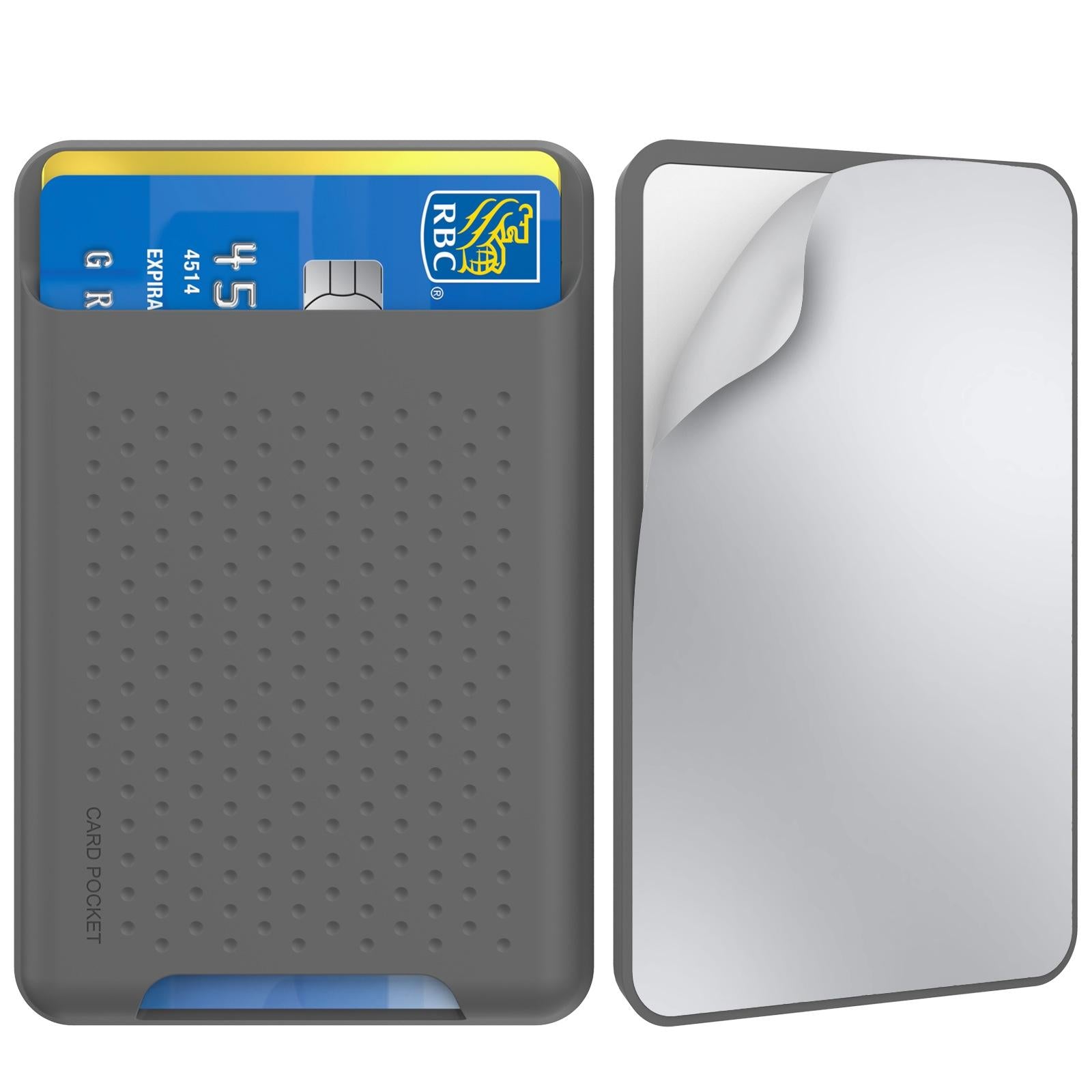 V562-C1019393060DBT-202503281930-11 Universal Adhesive Silicone Card Case For Mobile Phones - Pink - Image 12