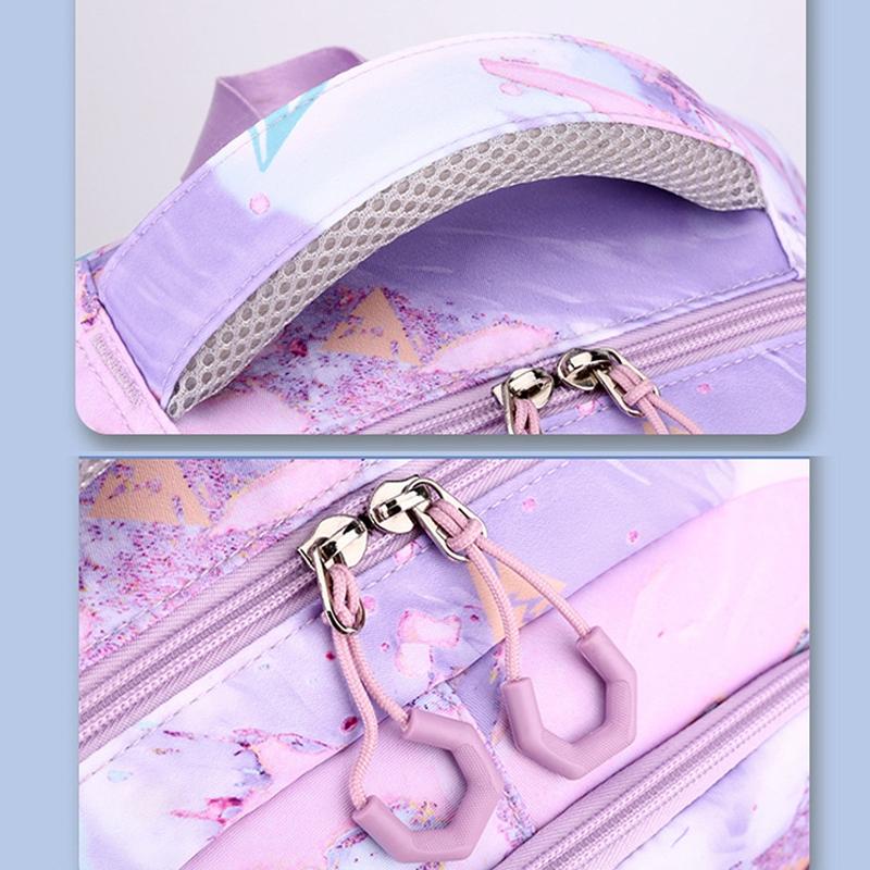 V562-C1026374060DBT-202503041821-08 Backpack Set with Lunch Bag & Pencil Case for Kids - Black - Image 9