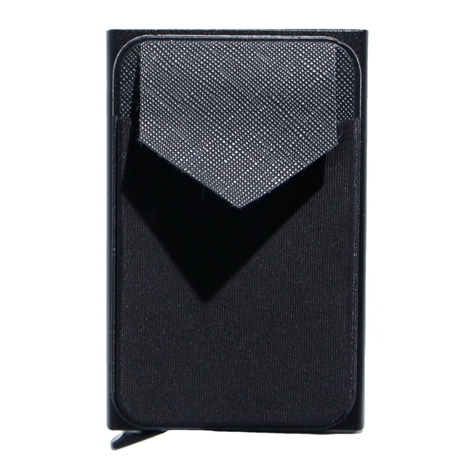 V562-C1028314060DBT-202503280312-04 Compact Metal Card Holder with Rfid Protection - Silver - Image 5