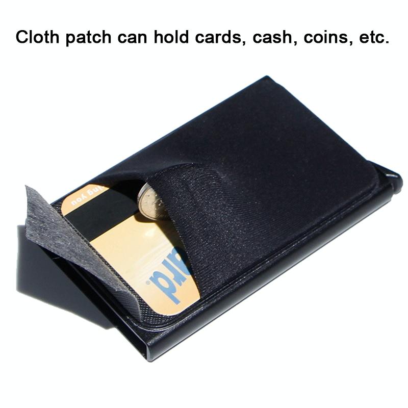 V562-C1028314060DBT-202503280312-05 Compact Metal Card Holder with Rfid Protection - Silver - Image 6